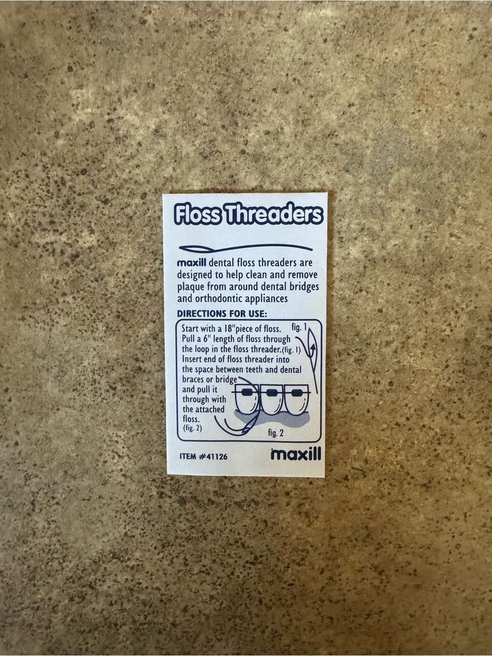 Dental Floss Threaders
